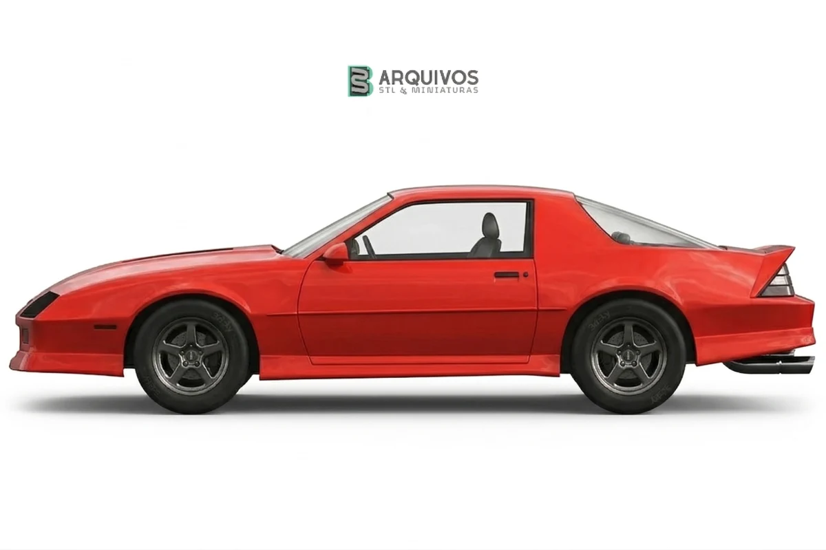 Modelo 3D STL - Chevrolet Camaro Gen 3 — foto 3